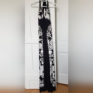 METAL MULISHA Backless Halter-Neck Maxi Dress